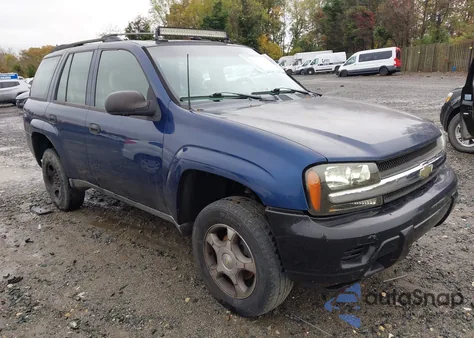 2006 Chevrolet Trailblazer Ls from USA, damaged, VIN 1GNDT13S962336598